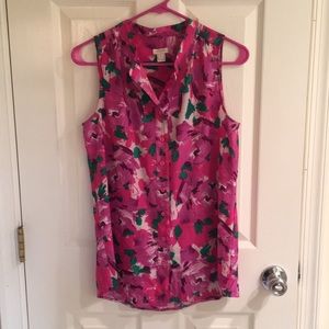 J. Crew Floral Blouse Size 4, Size Small